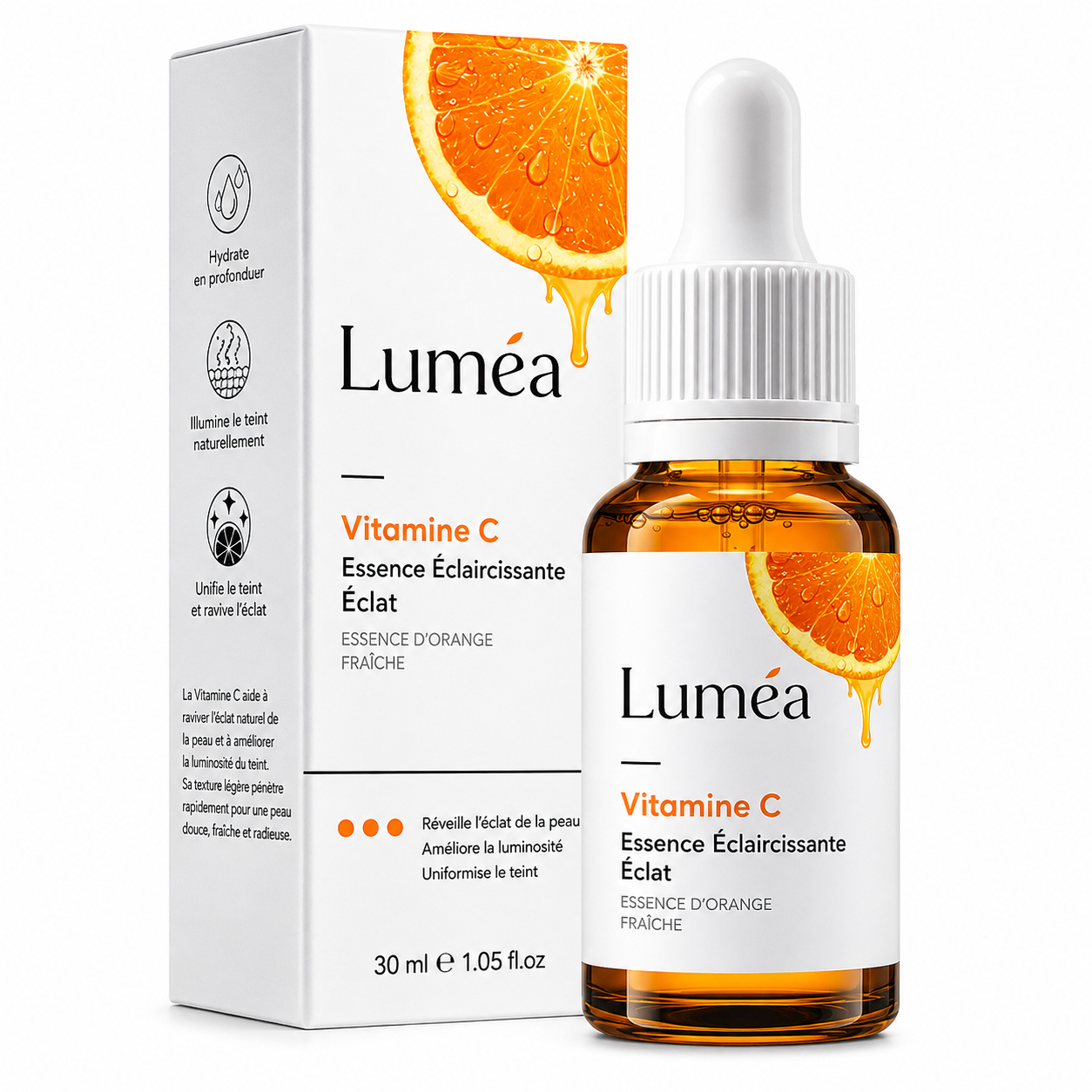 Luméa – Essence Éclaircissante à la Vitamine C